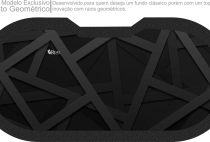 DESENHO DE FUNDO: Preto Geométrico